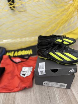 Adidas Soccer Shoes Crazyfast Size 13|Activstars Soccer | 