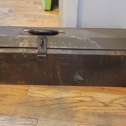 Vintage Metal Toolbox