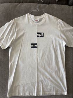 Supreme Comme des Garcons SHIRT Split Box Logo Tee