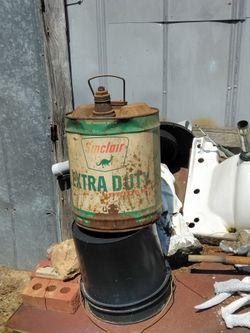 Sinclair Extra Duty Oil Can