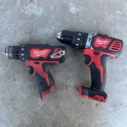 Milwaukee Drills (tool Only)
