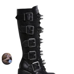 Boots From Dollskill. Size 7. Knee Highs
