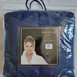 Kathy Ireland: 8lbs Weighted Blanket