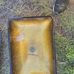 Two Glass Sinks