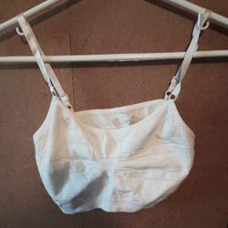 Cato White Sports Bra Sz Med $3 MPU SERIOUS INQUIRIES ONLY