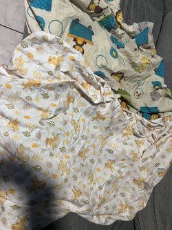 Crib Sheets The lion King & zoo