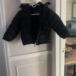 Kids Hoodie Jacket Blk Sz 5/6