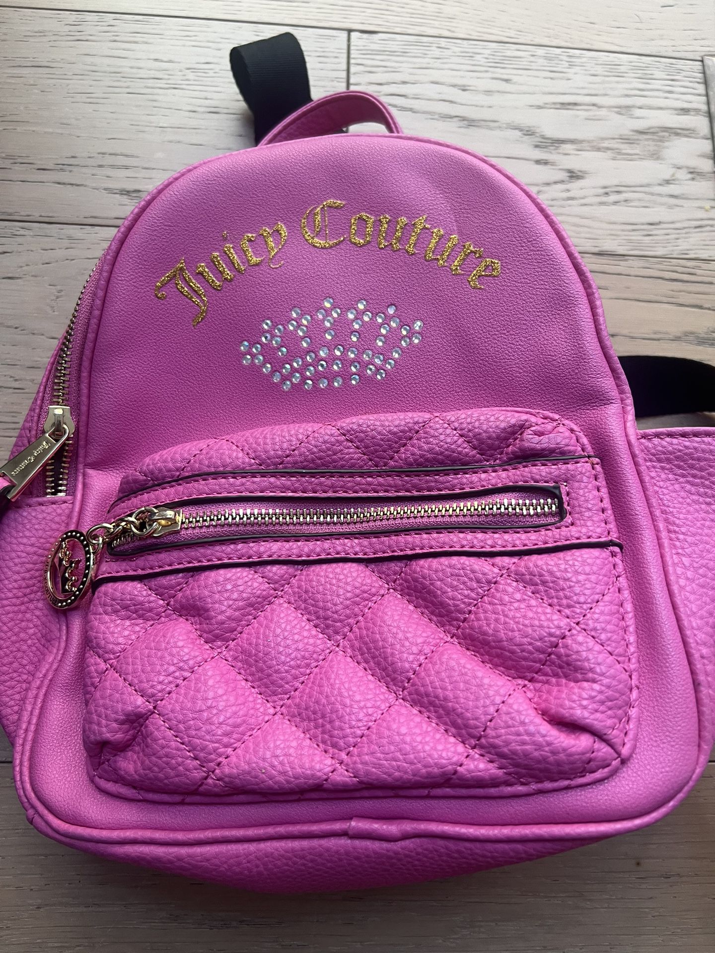 juicy couture bag pink Backpack Travel New With Tag Purse