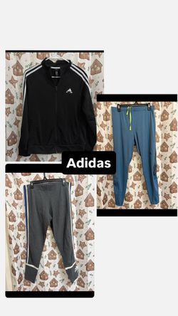 Adidas jacket and pants bundle