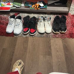 Jordan Shoe Lot Size 9-9.5