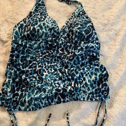 Swimsuit New Tankini Swim Top - Cute cinch style sides