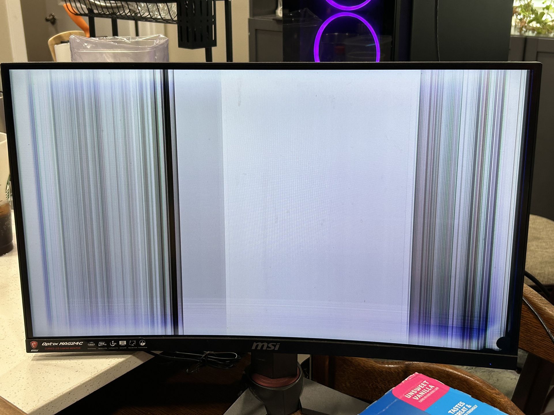 Curved MSI Optix MAG24C Gaming Monitor