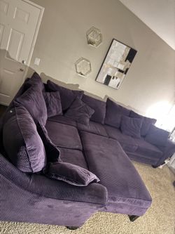 Sectional with Ottoman