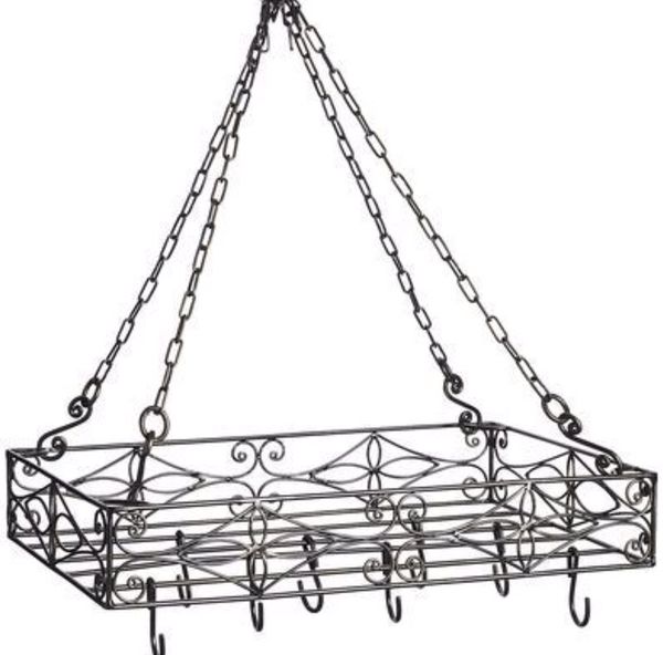 Hanging Pot Rack From Pier One For In Chicago Il Offerup Hanging Pot Rack From Pier One