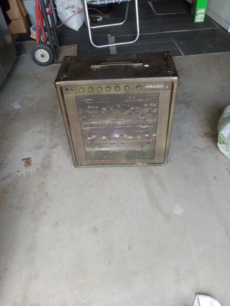 2channel Guitar Amplifier By Pacer