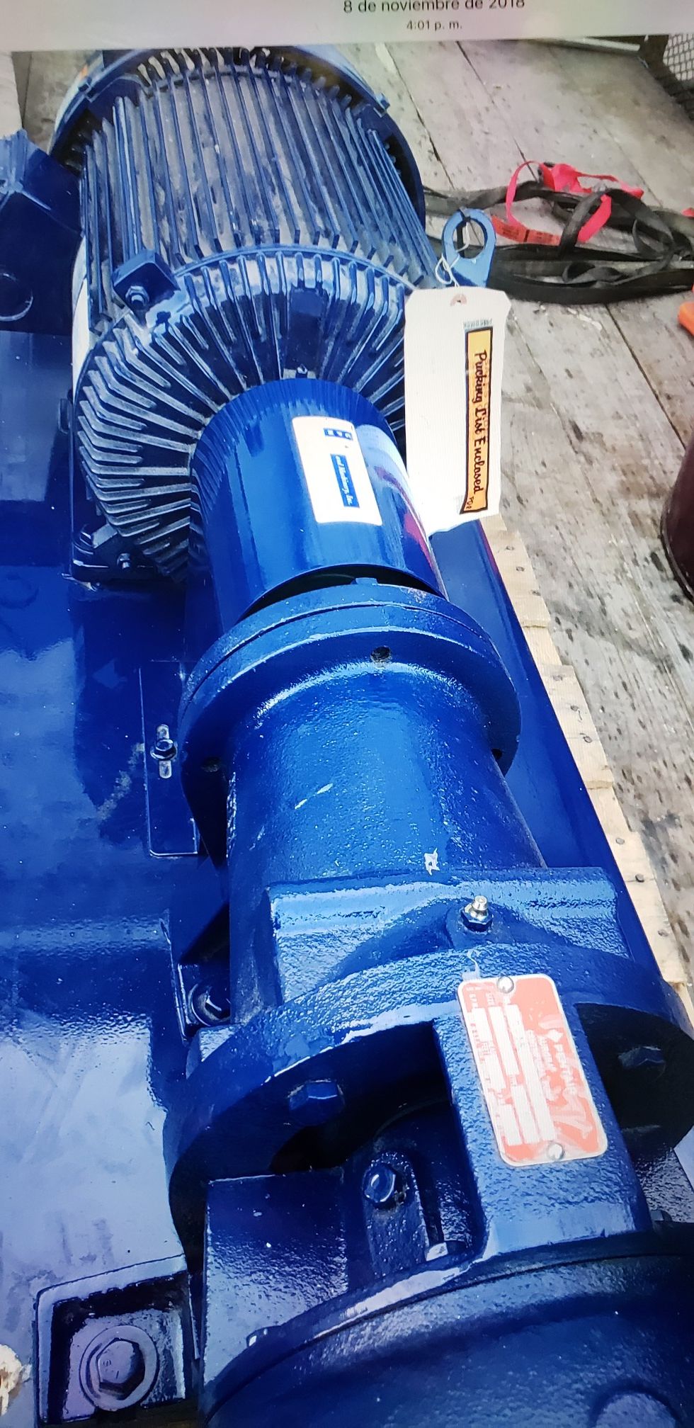 New Pentair 15 hp water pump