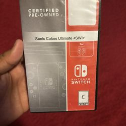 Sonic Colors Ultimate 