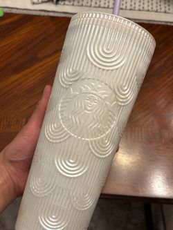 White Starbucks cup