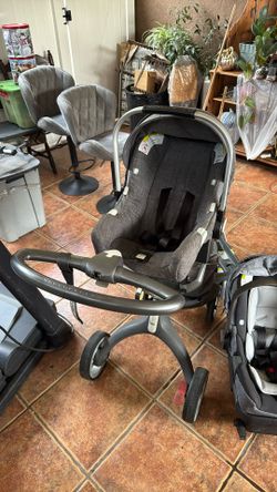 STOKKE NUNA STROLLER + SEATS
