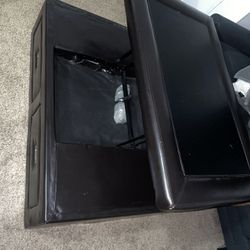 Ottoman Pop up Table