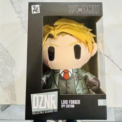 NIB: Spy x Family 7in DZNR Designer Collectible Plush-LOID FORGER-Spy Edition#26