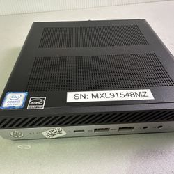 HP EliteDesk 800 G4 DM i5-8500 16GB RAM 256GB NVMe SSD Win 11 Pro WiFi , new fresh window  install ready to use  ,no power adapter included 