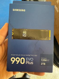 SSD 990  EVO plus 2TB