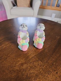 Easter Bunny Candle Holders
