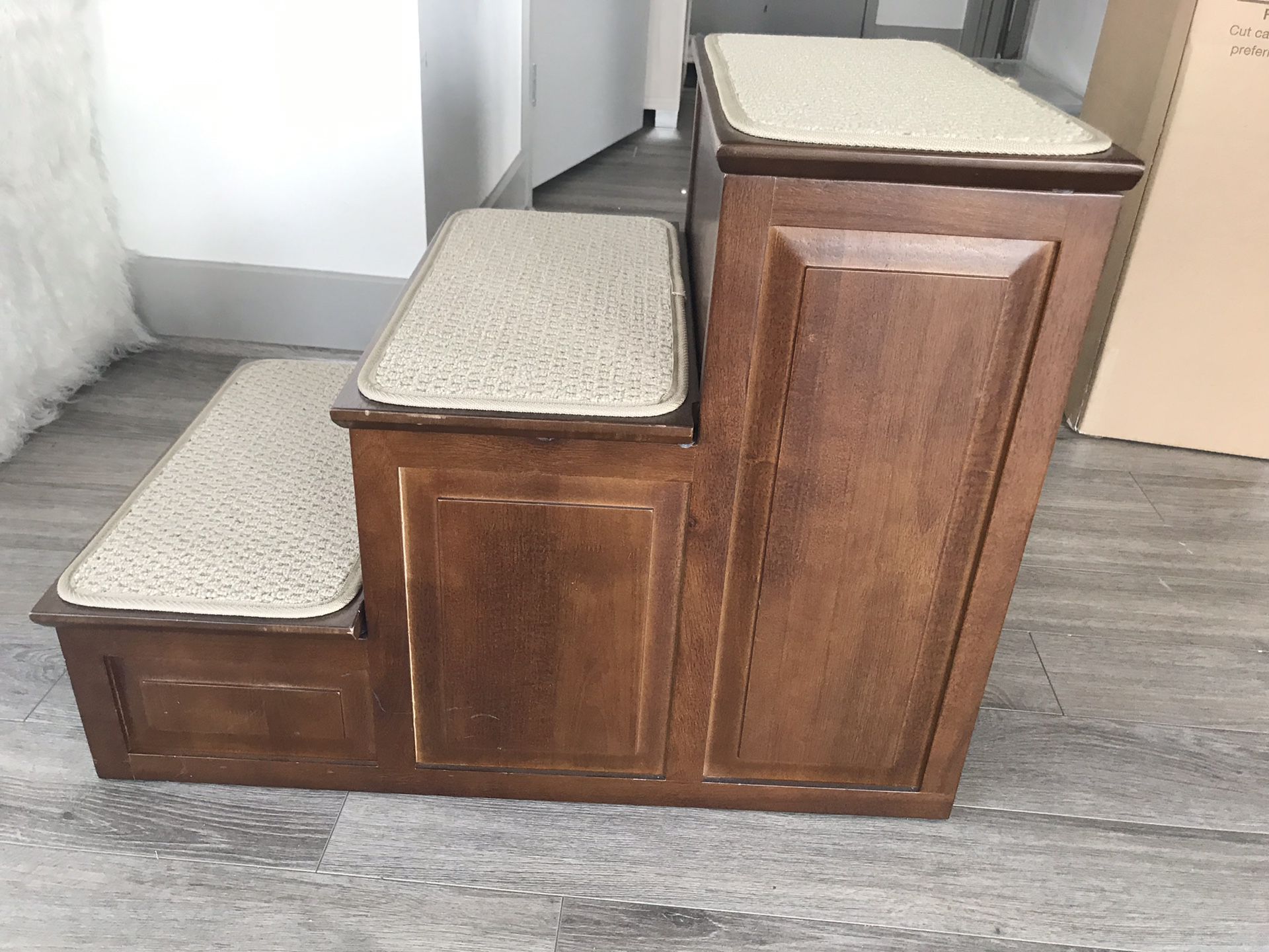 Pet steps and storage unit for sale