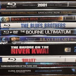 4K Ultra HD / Blu-Ray 3D / Blu-Ray & DVD Movies