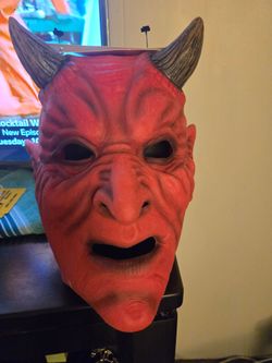 Halloween Devil Mask with cap