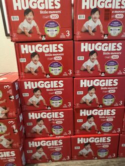 Huggies Size 3 Diapers 