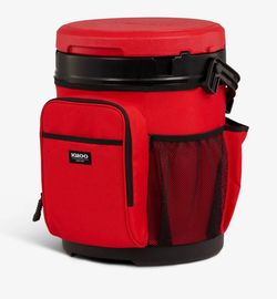 Red Igloo Bucket Cooler