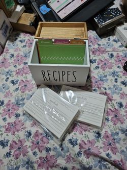 Recipe box