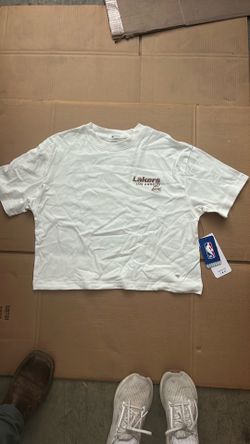 Women LA Laker Cropped Shirt