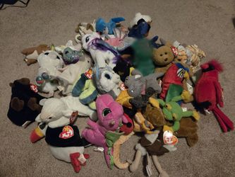 Vintage Beenie Babies Lot 1900's-2000's