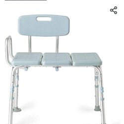 Medline Transfer Bench w/ Back