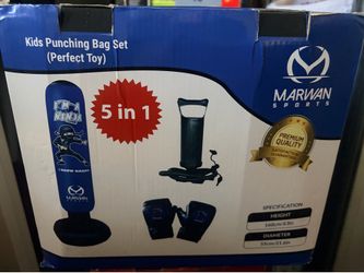 MARWAN SPORTS Kids Punching Bag Set 5 in 1