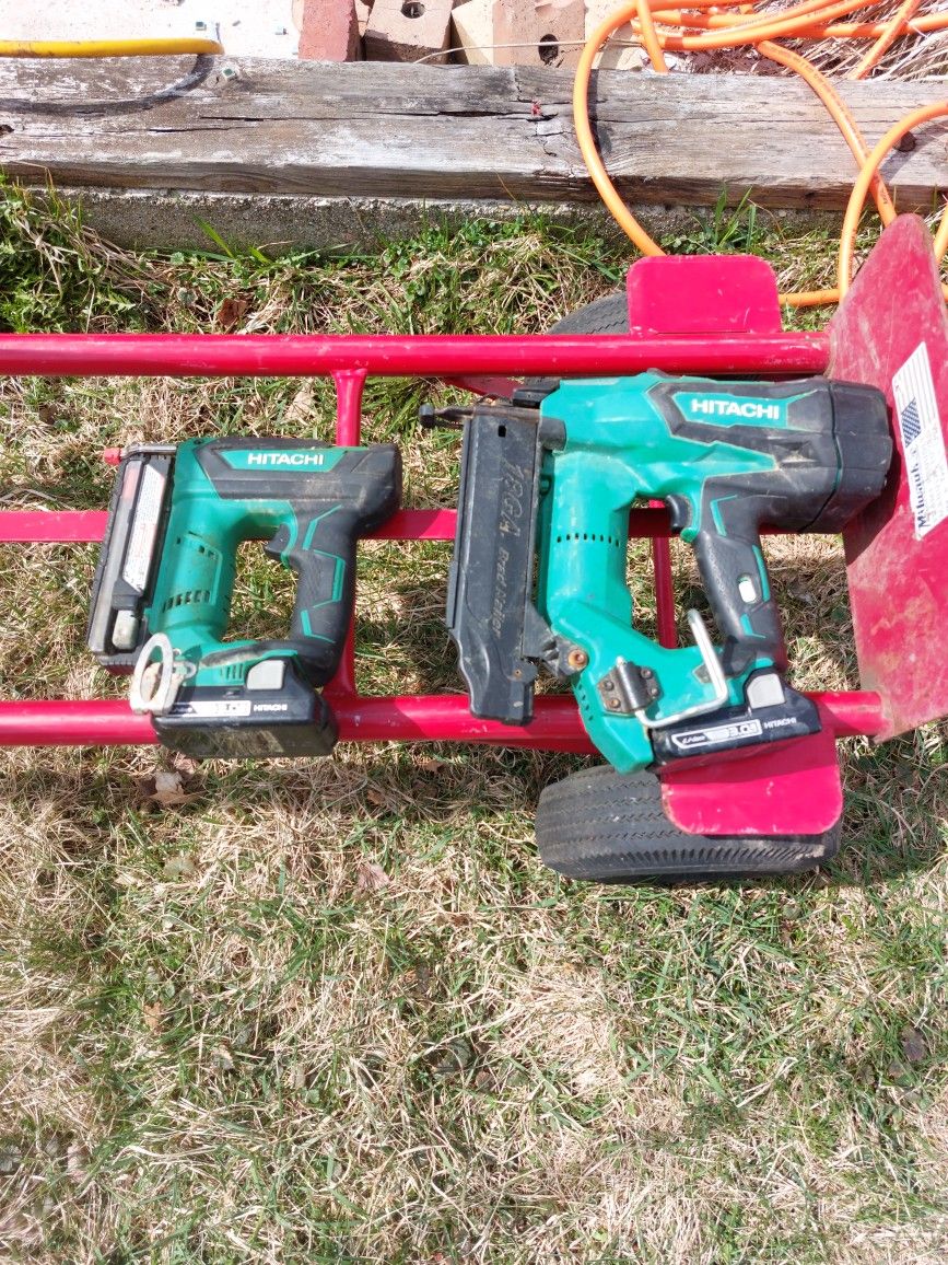 Hitachi Finish And Micro Nailers