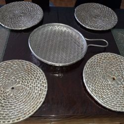 Rattan Table Set