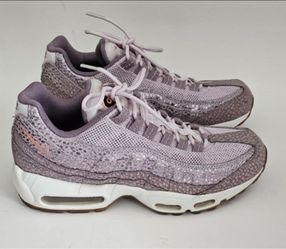 Women's NIKE Air Max 95 Premium Sneakers Shoes Size 10 Lilac Safari