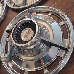'63 Chevy Nova SS hub Caps Set Of 5