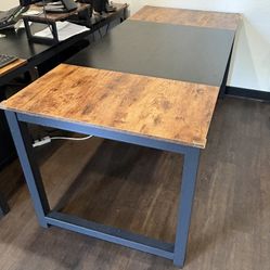 Desk, Chair and Filing Cabinet