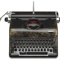 Maplefield Vintage Typewriter (Antique Bronze)