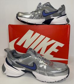 Nike V2K Run Grey Silver Blue Sneakers