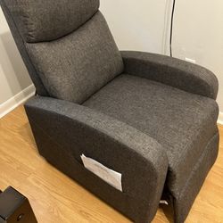 Dark Grey Recliner