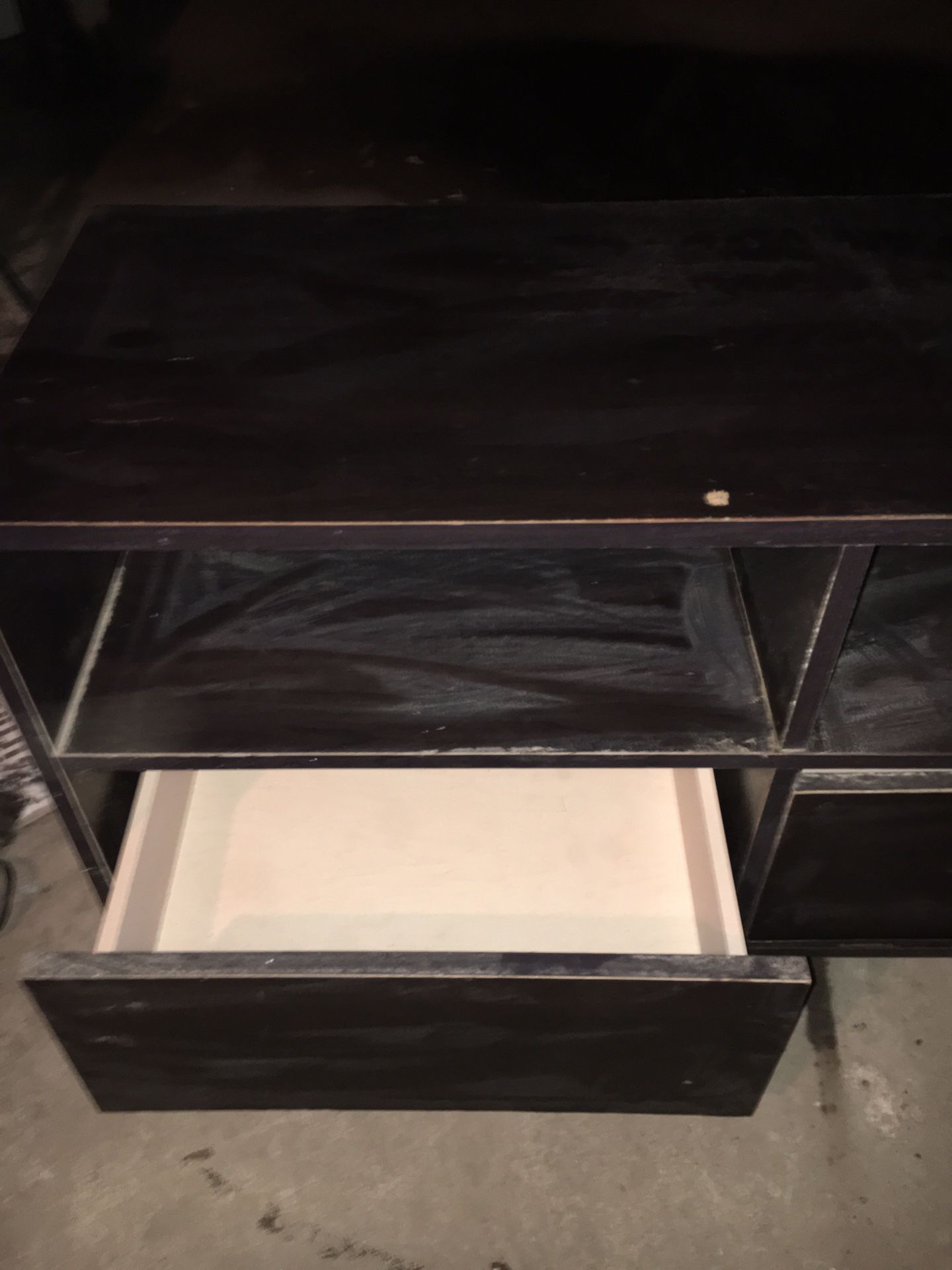 Wooden Desk/ TV Cabinet 