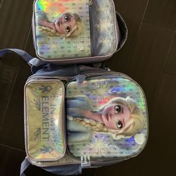 Disney Frozen Backpack & Lunch Bag