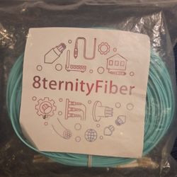 100M (330ft) OM3 LC to LC Fiber Optic Patch Cable Multimode Duplex 50/125um