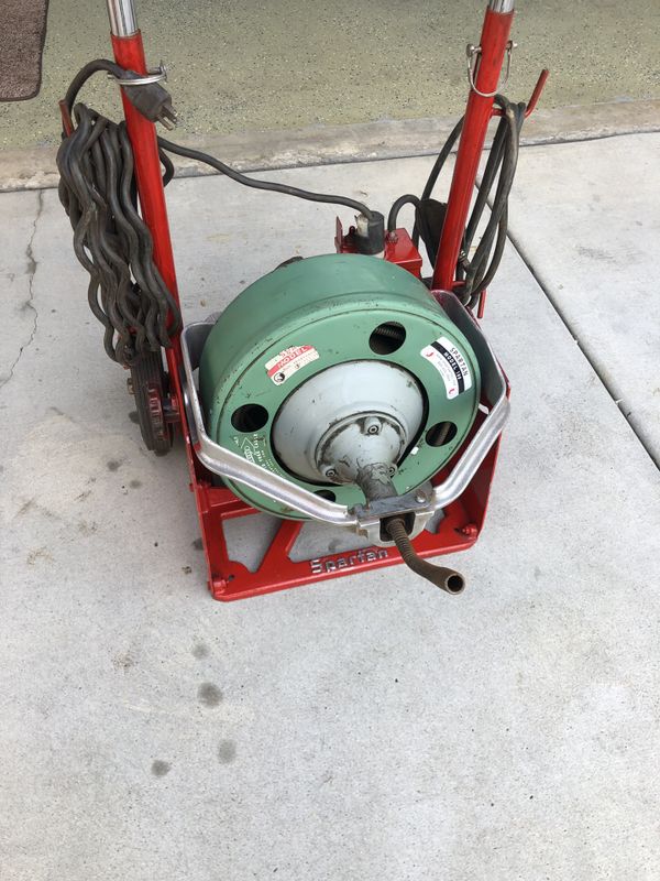 Spartan 100 sewer snake drain pipe cleaner ridgid for Sale in Lakeside